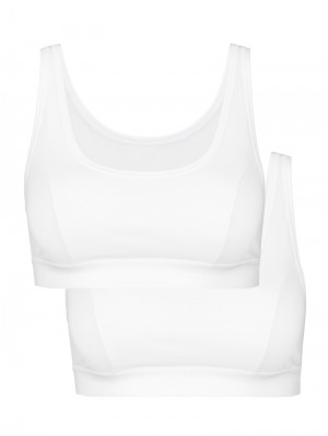 Biancheria Intima Donna Calida Benefit Women Bustier, Pack Of 2 Weiss | 3025-RTYPM