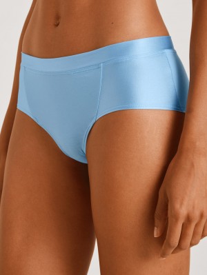 Biancheria Intima Donna Calida Cate Panty, Low Cut Blu | 7164-EZOTF