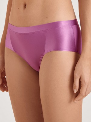 Biancheria Intima Donna Calida Cate Panty, Low Cut Mulberry Mauve | 2168-BZGHR