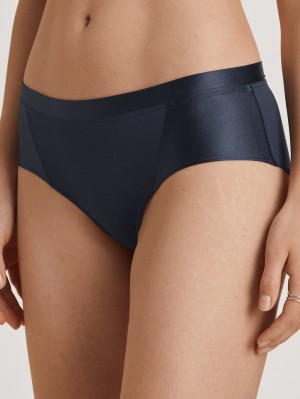 Biancheria Intima Donna Calida Cate Panty, Low Cut Blu Scuro | 4803-ZREIK