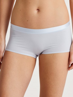 Biancheria Intima Donna Calida Cate Shorty Regular Cut Arctic Ice | 7682-BJADK