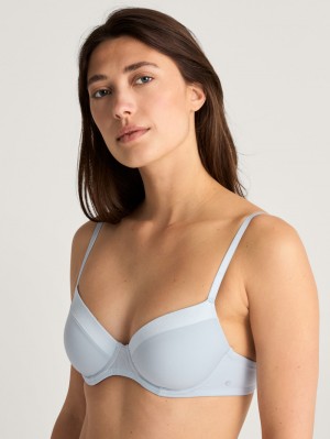 Biancheria Intima Donna Calida Cate T-shirt Bra Arctic Ice | 2810-GHNAY