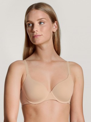 Biancheria Intima Donna Calida Eco Sense Bra With Underwiring Rosa | 4719-EODCG