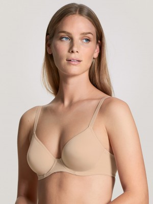 Biancheria Intima Donna Calida Eco Sense Bra With Underwiring Rosa | 3760-GWUQY