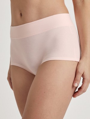 Biancheria Intima Donna Calida Elastic Pants Rosa | 3951-ZWASI