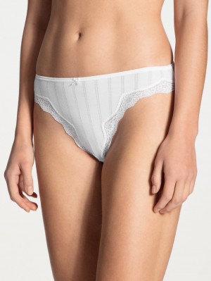 Biancheria Intima Donna Calida Etude Toujours Brief, Regular Cut Weiss | 6478-RLKXF