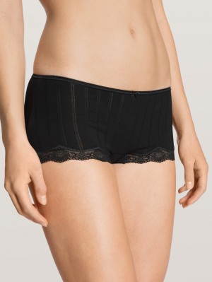 Biancheria Intima Donna Calida Etude Toujours Panty, Low Cut Schwarz | 3807-DUZYW