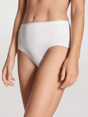 Biancheria Intima Donna Calida Natural Comfort Brief Weiss | 5927-BWNOU