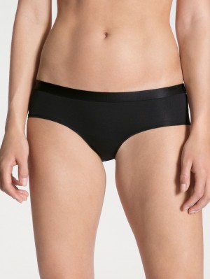 Biancheria Intima Donna Calida Natural Joy Panty Schwarz | 3185-TKLPJ