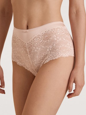 Biancheria Intima Donna Calida Sensual Secrets Shorty Regular Cut Rosa | 3940-IUCFG