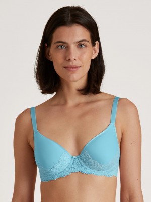 Biancheria Intima Donna Calida Sensual Secrets Spacer Bra Blu | 0615-LDKMH