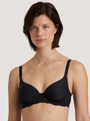 Biancheria Intima Donna Calida Sensual Secrets Spacer Bra Schwarz | 3861-SFIZY