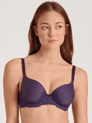 Biancheria Intima Donna Calida Sensual Secrets Spacer Bra Nightshade | 2839-SUTAL