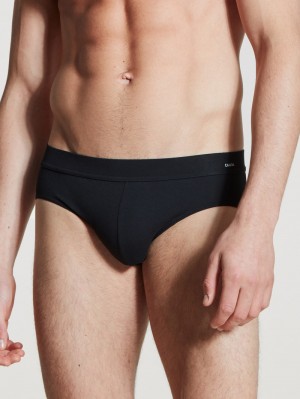 Biancheria Intima Uomo Calida Cotton Code Brief Schwarz | 1809-FYXSP