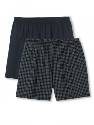 Biancheria Intima Uomo Calida Prints Benefit Boxershorts, Two Pack Fog | 6738-UMJKO