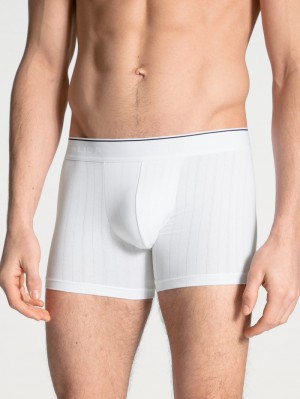 Biancheria Intima Uomo Calida Pure & Style Boxer Brief Weiss | 4695-DENHZ