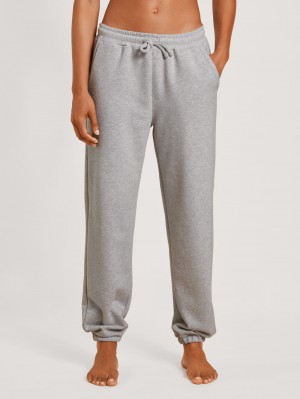 Loungewear Donna Calida Circular Lounge Pants With Cuffs, Cradle To Cradle Certified® Grigie | 9085-HRLFV