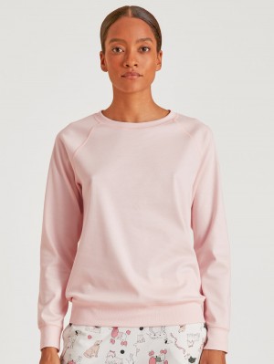 Loungewear Donna Calida Favourites Dog Shirt Long Sleeve Pearl Blush | 3974-BIFTL