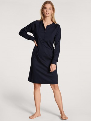 Loungewear Donna Calida Favourites Dreams Loungedress Corallo Blu | 4781-KLPVX