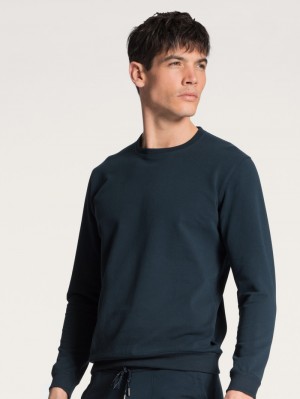 Loungewear Uomo Calida Remix Basic Lounge Sweatshirt Corallo | 8250-QYOIB