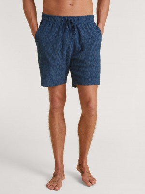 Loungewear Uomo Calida Rmx Lounge Holiday Bermudas Blu | 6972-WKSOB