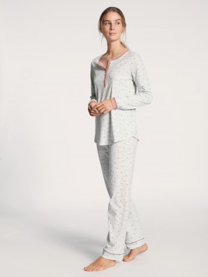 Pigiami Donna Calida Sweet Dreams Pyjama Rosa | 2086-DLPHV