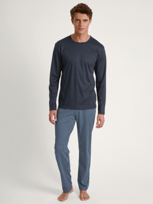 Pigiami Uomo Calida Relax Streamline 2 Pyjama Corallo | 3154-DASGC