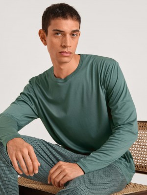 Pigiami Uomo Calida Rmx Sleep Leisure Shirt Long Sleeve Corallo | 0957-POQFY