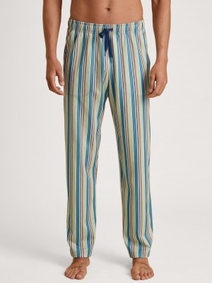 Pigiami Uomo Calida Rmx Sleep Weekend Pants Blu | 8524-SWHQR