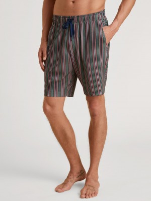 Summer Outfits Uomo Calida Rmx Sleep Holiday Bermudas Rosse | 4763-TVNPJ