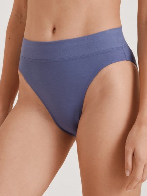 Yoga Donna Calida Elastic Brief, High Waist Viola | 9387-NRPKQ