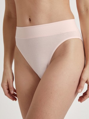 Yoga Donna Calida Elastic Brief, High Waist Rosa | 3105-XLCSY