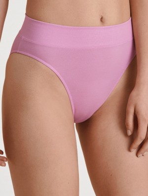 Yoga Donna Calida Elastic Brief, High Waist Rosa | 9704-PVXNM