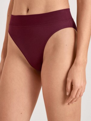 Yoga Donna Calida Elastic Brief, High Waist Rosse | 9103-XWUMA