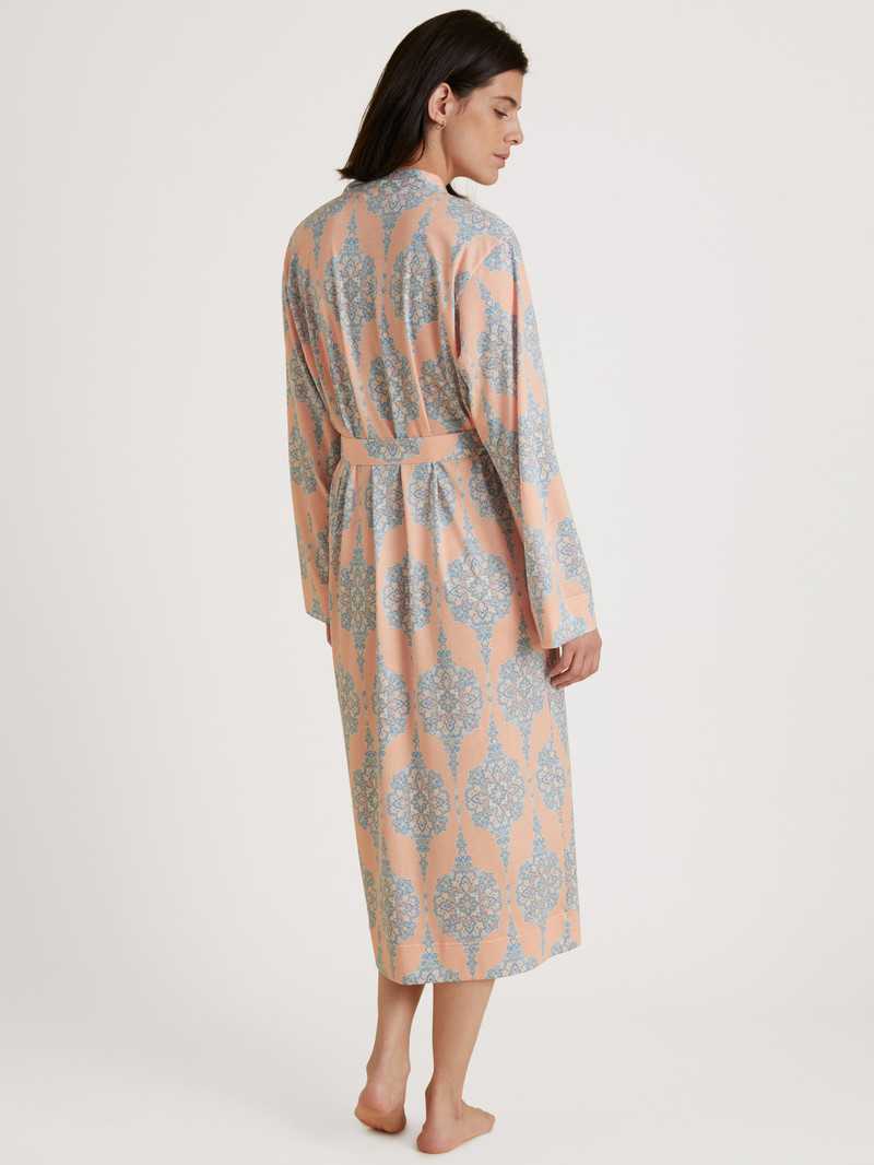 Bathrobes Donna Calida Favourites Balance Kimono, Length 120cm Peach Parfait | 0438-VGBQE