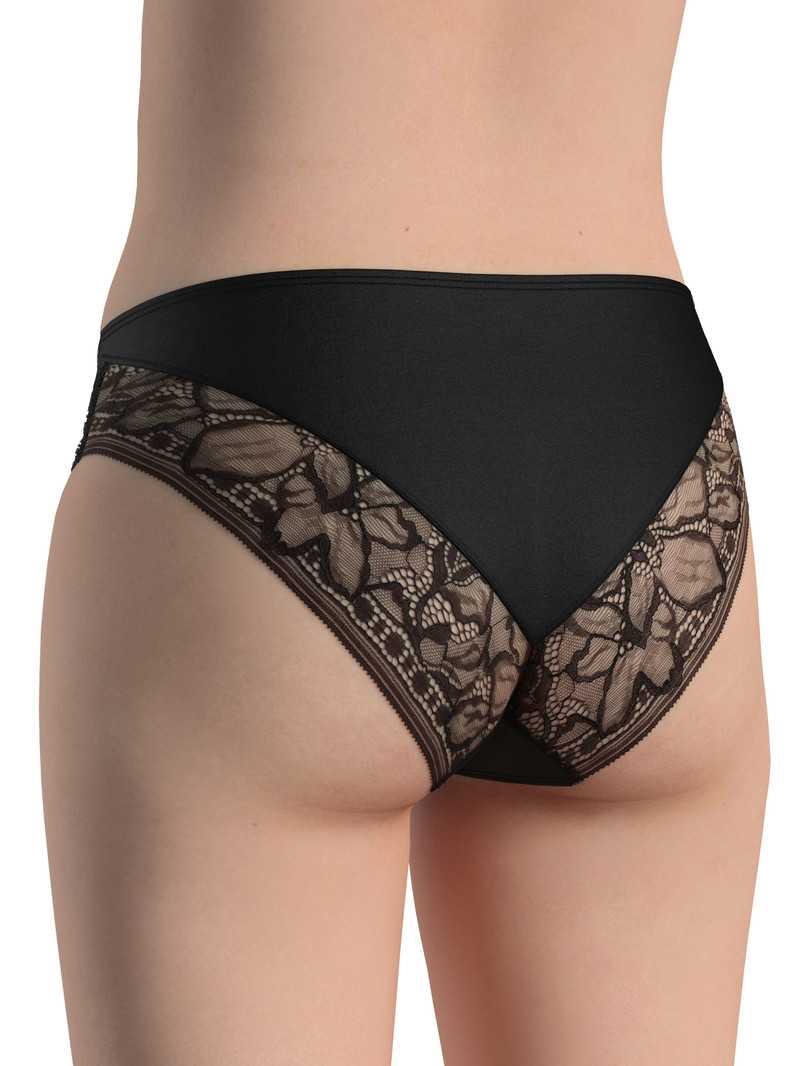 Biancheria Intima Donna Calida 100% Nature Mum Brief, Regular Cut, Cradle To Cradle Certified® Nere | 5279-XQUZI