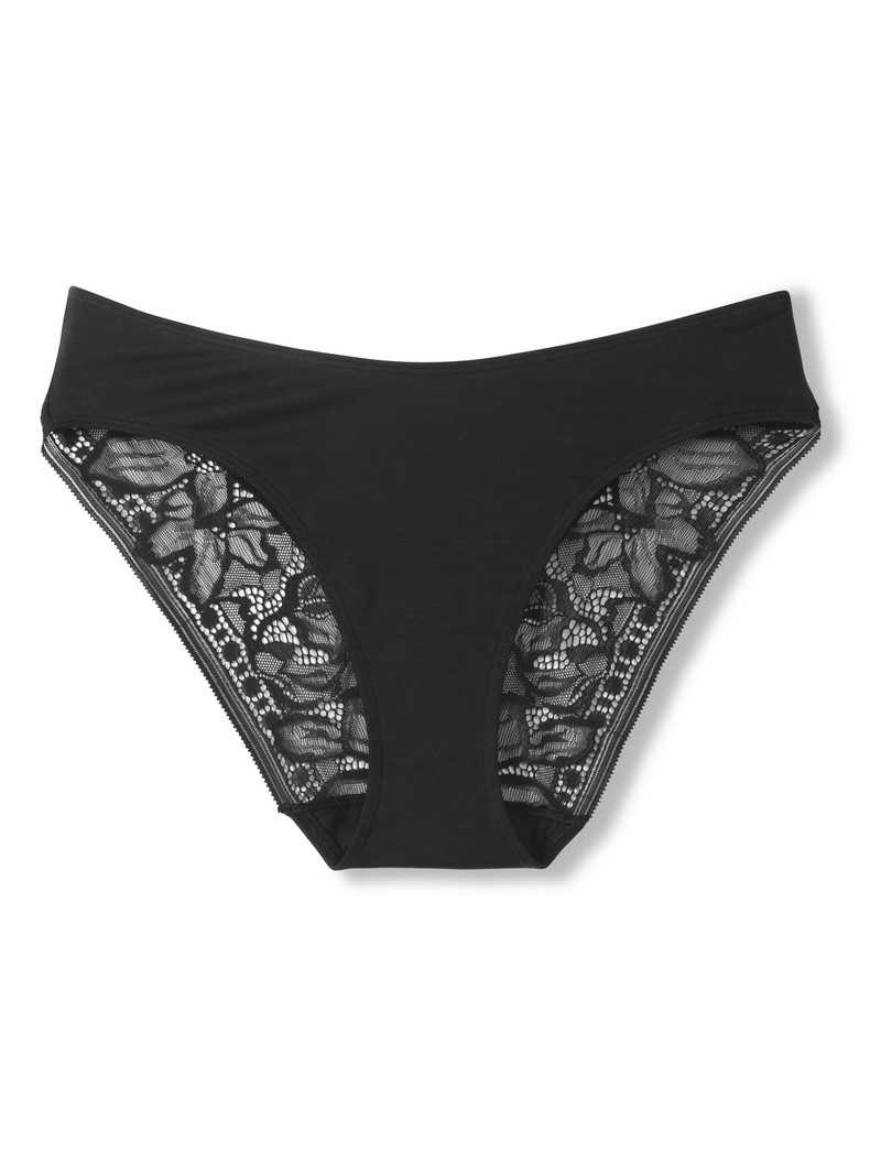 Biancheria Intima Donna Calida 100% Nature Mum Brief, Regular Cut, Cradle To Cradle Certified® Nere | 5279-XQUZI