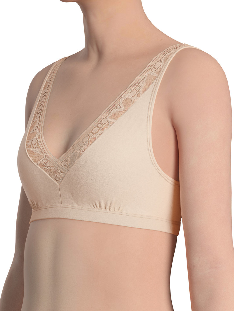 Biancheria Intima Donna Calida 100% Nature Mum Bustier, Cradle To Cradle Certified® Rosa | 3968-DTJQU