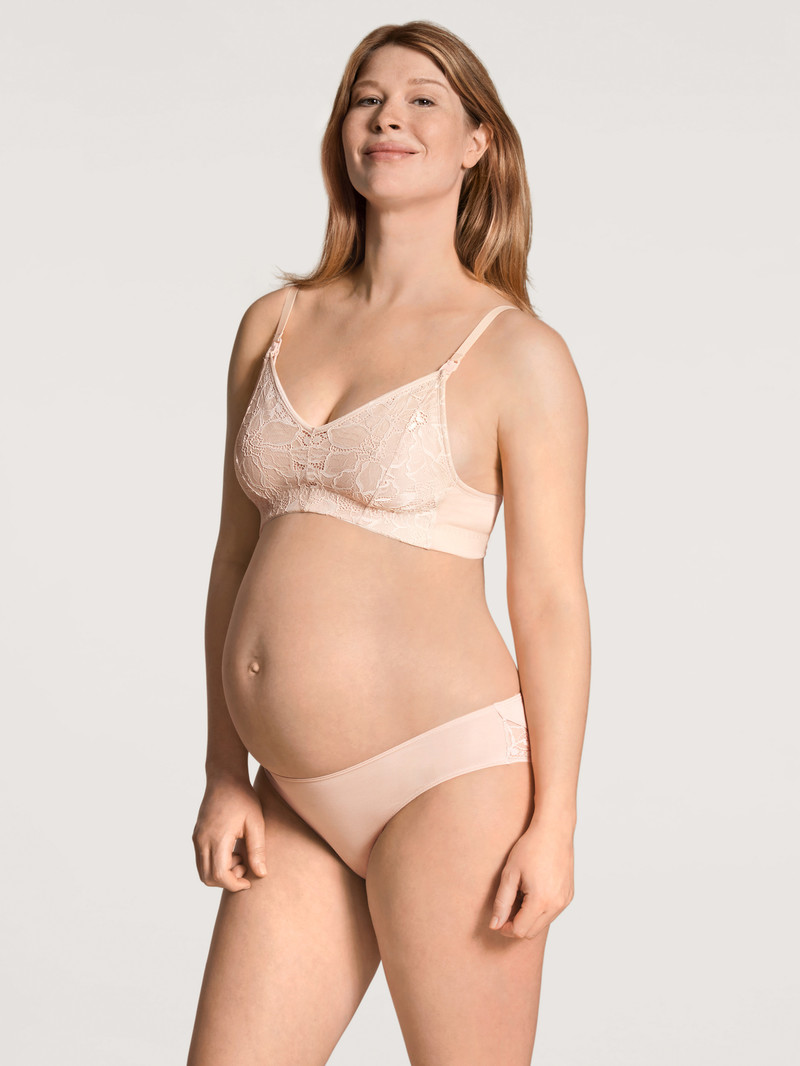 Biancheria Intima Donna Calida 100% Nature Mum Nursing Bra Without Underwire, Cradle To Cradle Certified® Rosa | 2570-JVTLN