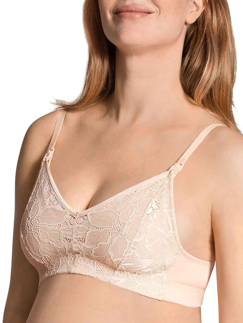 Biancheria Intima Donna Calida 100% Nature Mum Nursing Bra Without Underwire, Cradle To Cradle Certified® Rosa | 2570-JVTLN