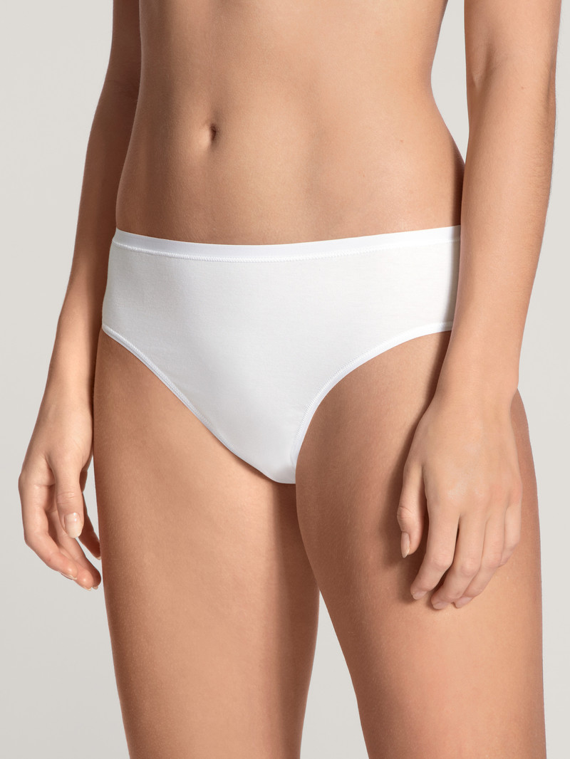 Biancheria Intima Donna Calida Benefit Women Brief Weiss | 5207-DLNER