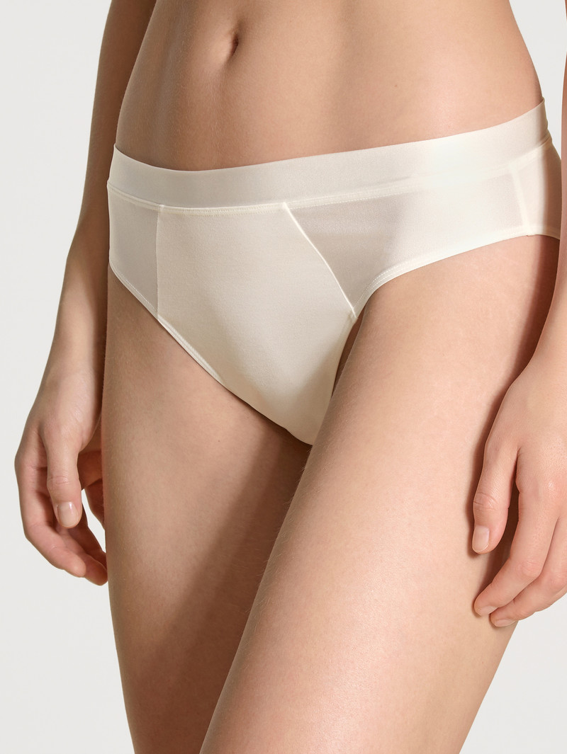 Biancheria Intima Donna Calida Cate Brief Alabaster Crème | 3479-MAZWB