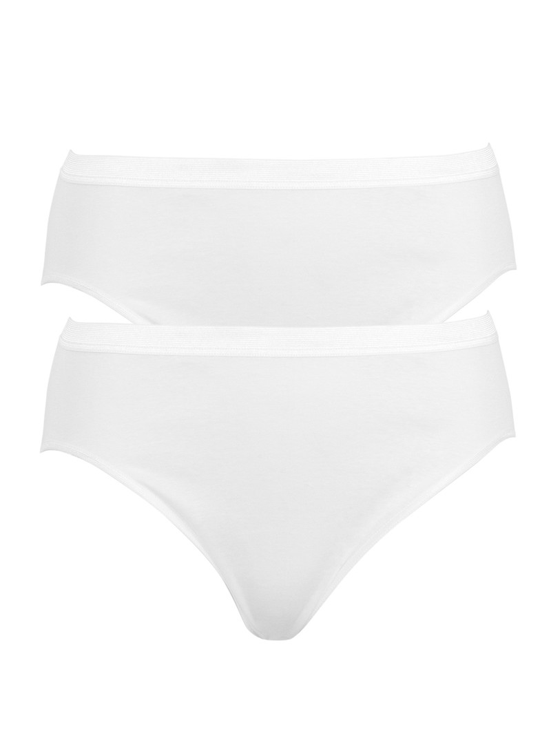 Biancheria Intima Donna Calida Classic Light Mini Brief 2pk Bianche | 0514-RCBQJ