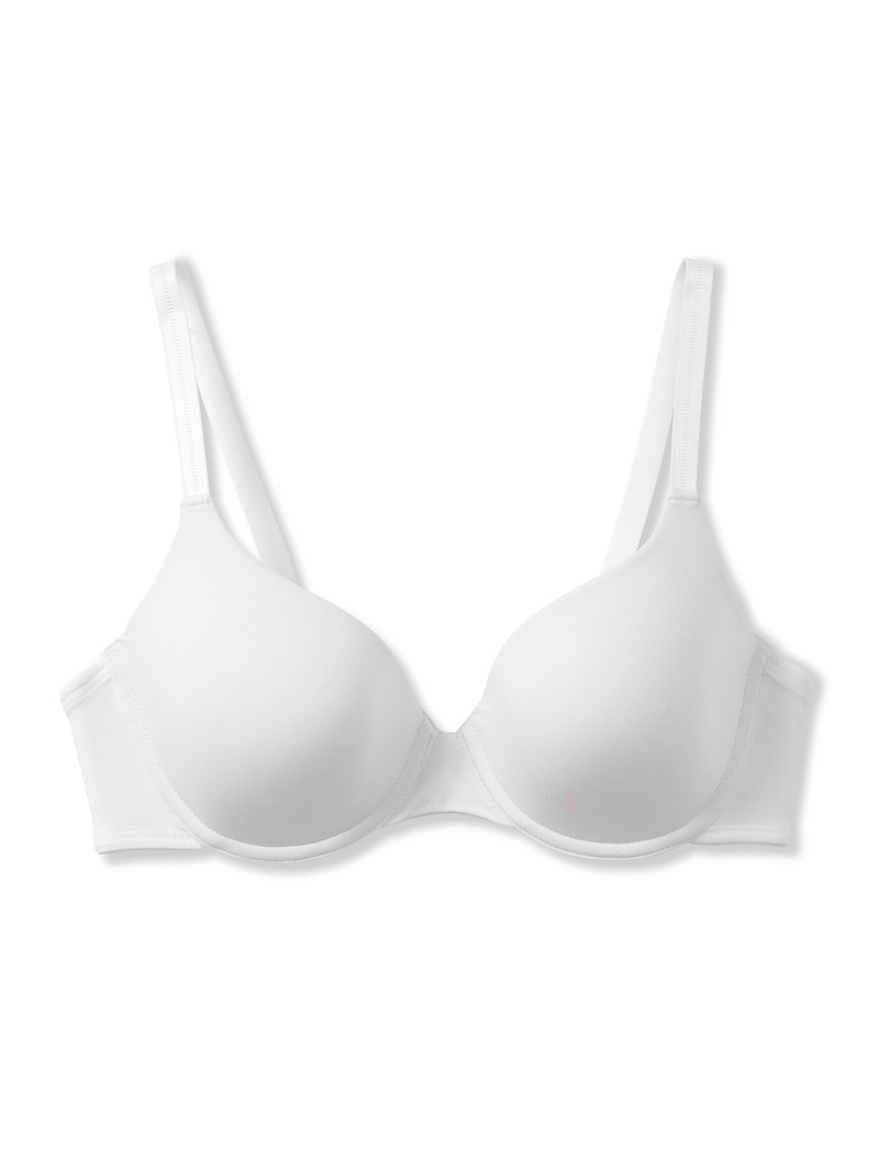 Biancheria Intima Donna Calida Eco Sense Bra With Underwiring Weiss | 7628-PBNYI