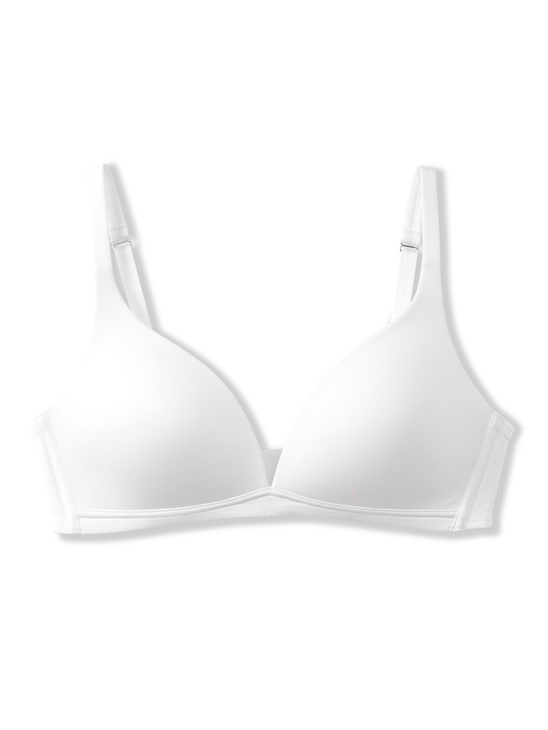 Biancheria Intima Donna Calida Eco Sense Soft Bra Weiss | 3641-HZBIE