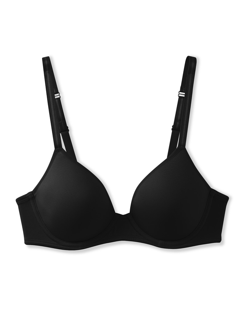 Biancheria Intima Donna Calida Eco Sense Bra With Underwiring Schwarz | 4283-AKDGX