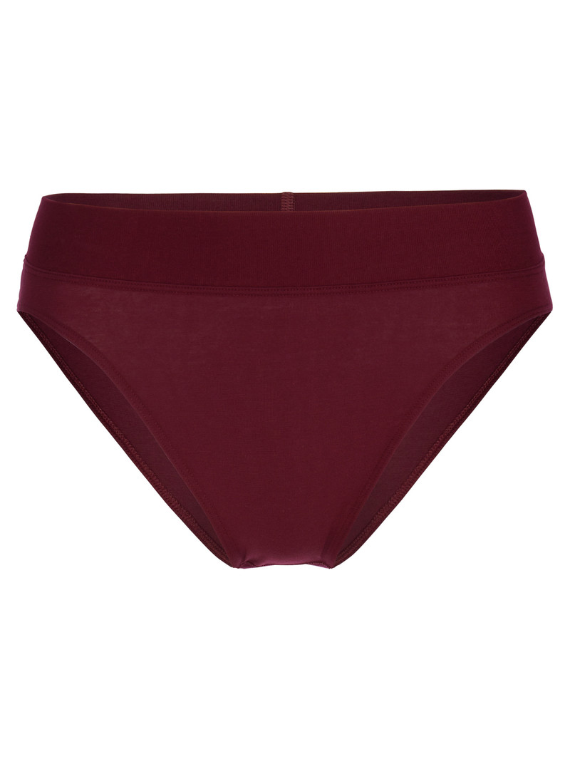 Biancheria Intima Donna Calida Elastic Brief, High Waist Rosse | 9076-GEMWA