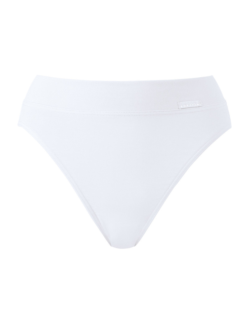 Biancheria Intima Donna Calida Elastic Brief, High Waist Weiss | 4210-RBVZO