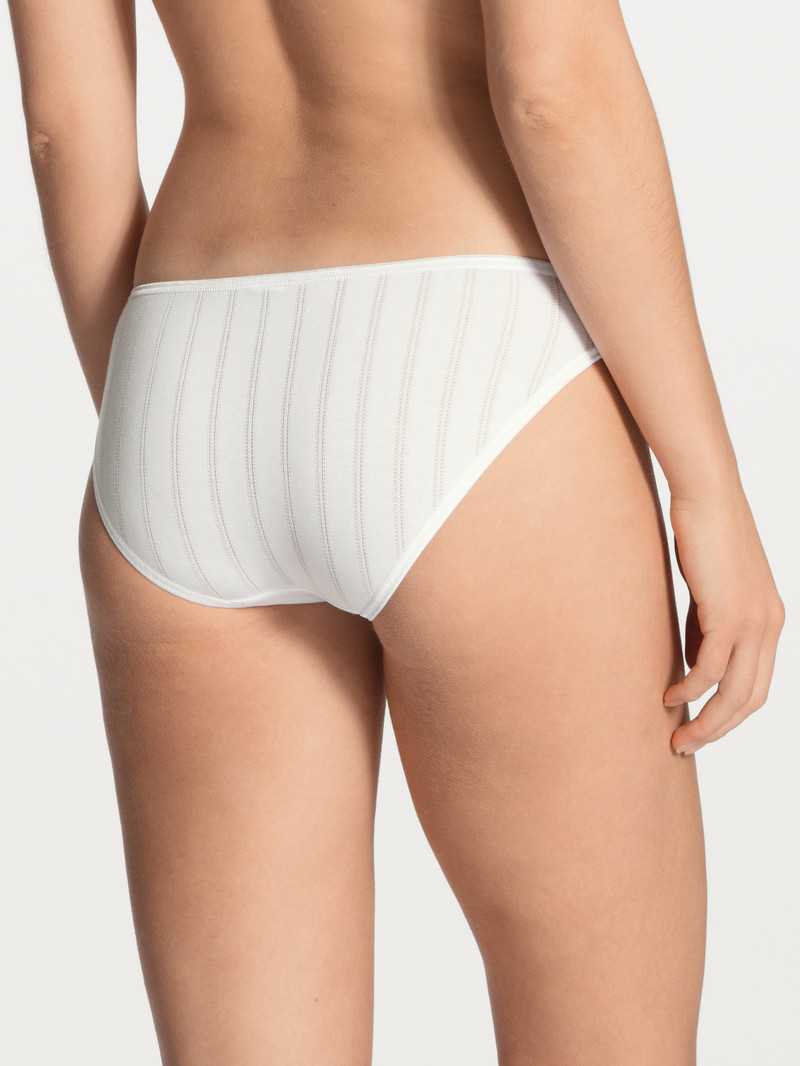 Biancheria Intima Donna Calida Etude Toujours Brief, Low Cut Weiss | 5409-VCDNZ