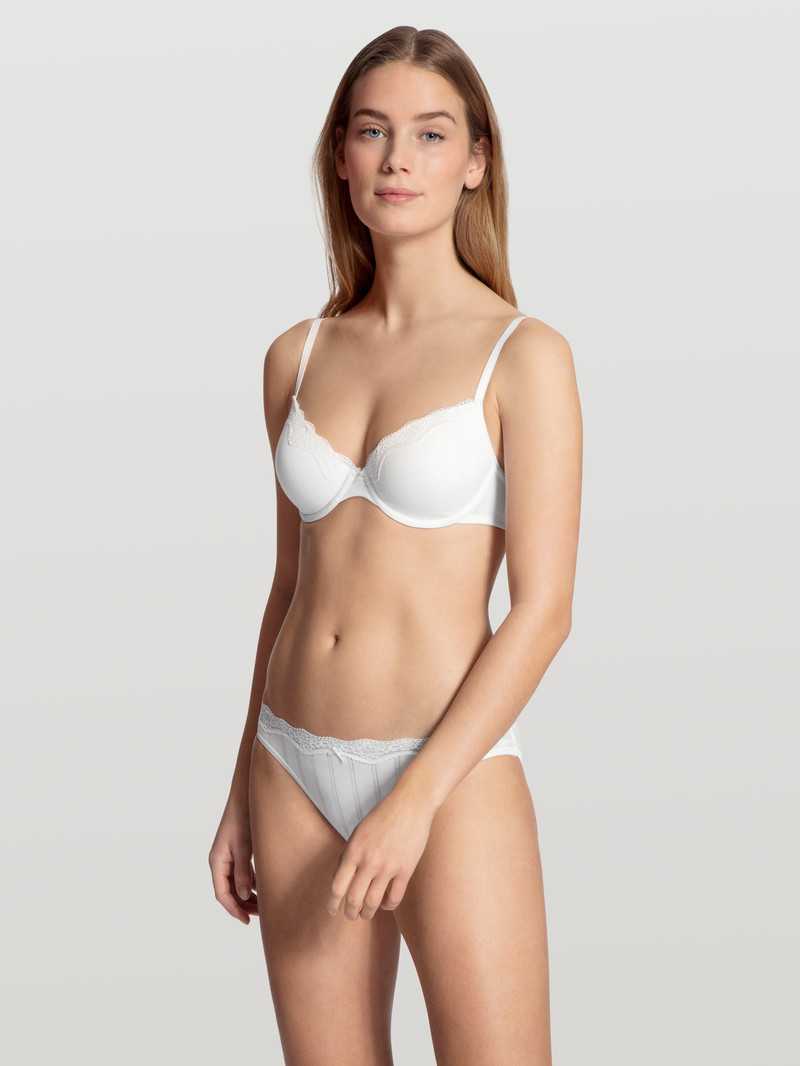 Biancheria Intima Donna Calida Etude Toujours Brief, Low Cut Weiss | 5409-VCDNZ